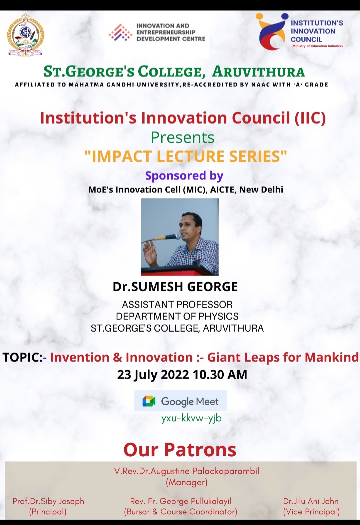 IIC's Impact Lecture Series
